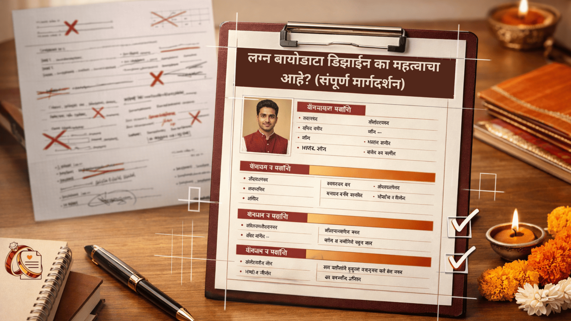 लग्न बायोडाटा डिझाईन का महत्वाचा आहे? (संपूर्ण मार्गदर्शन)