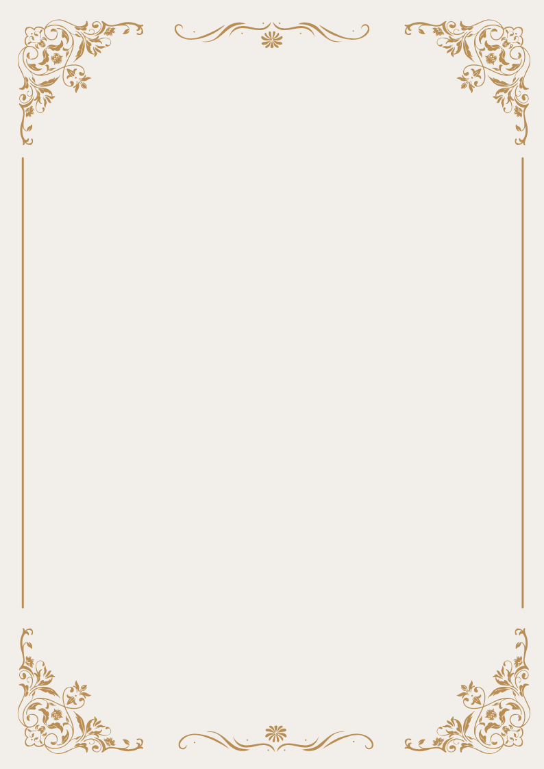 Marriage Biodata Template