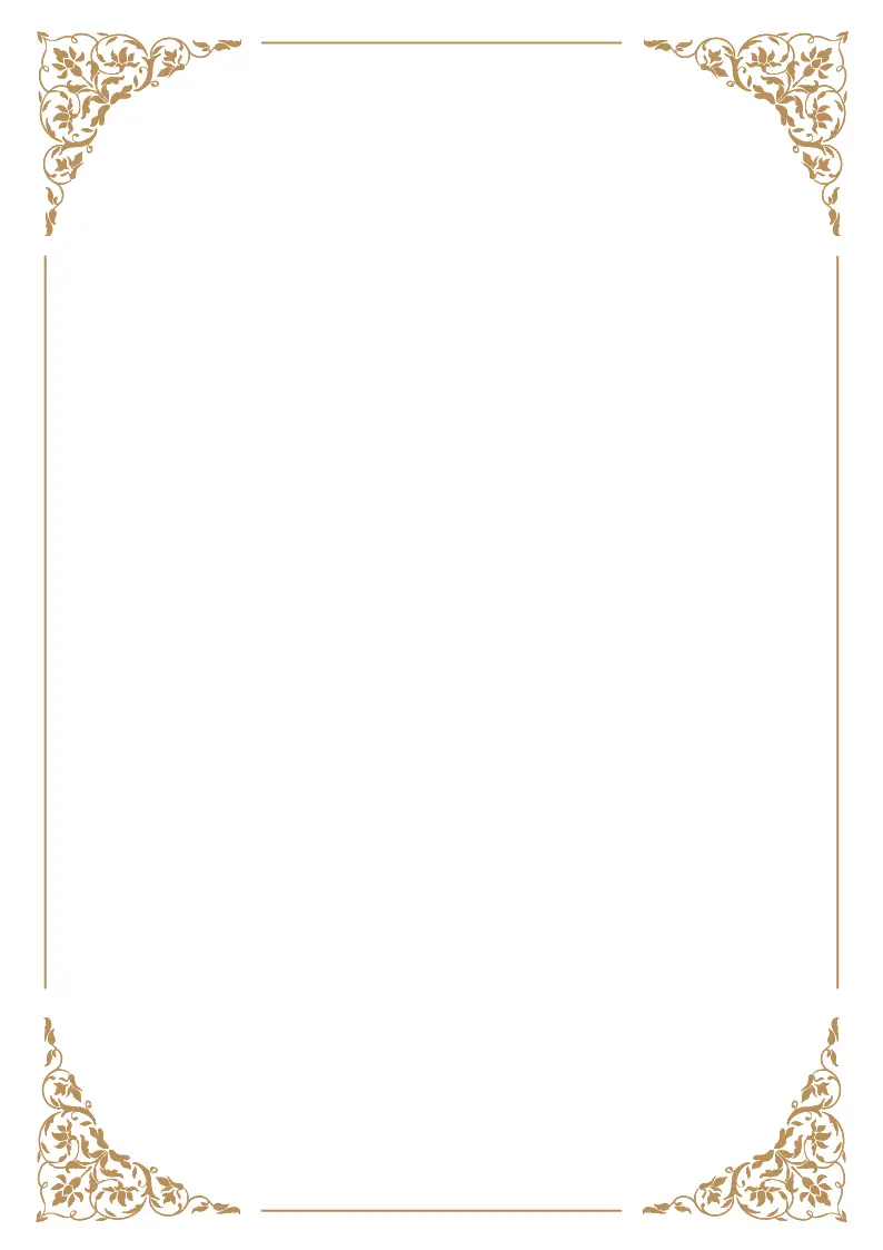 Marriage Biodata Template